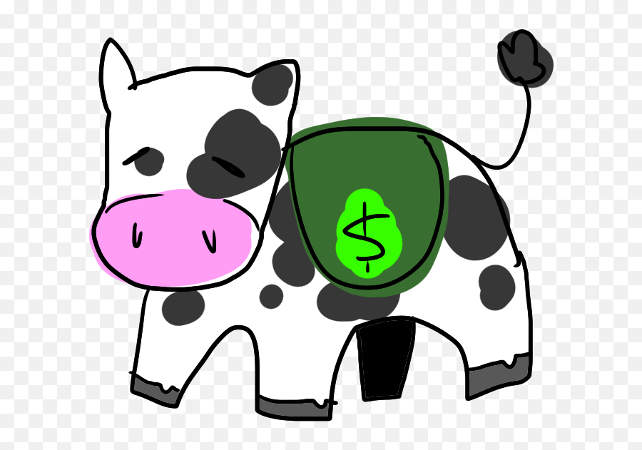 Cash Cow - Cash Cow Png Emoji,Money Cow Emoji
