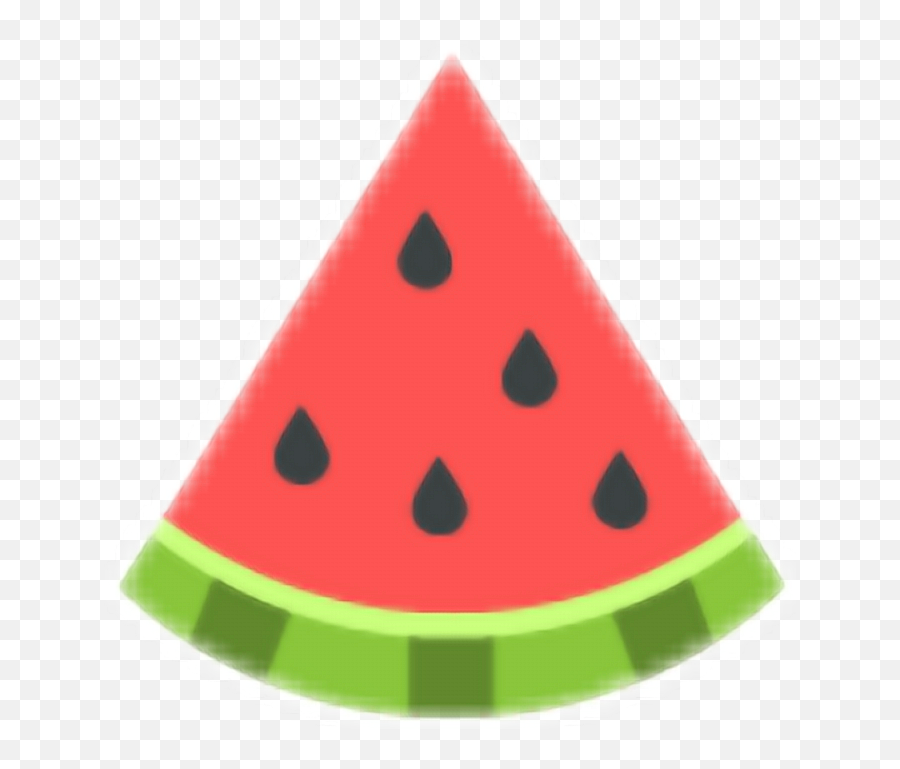 Watermelon Emoji Sticker - Watermelon Slice Emoji,Melon Emoji