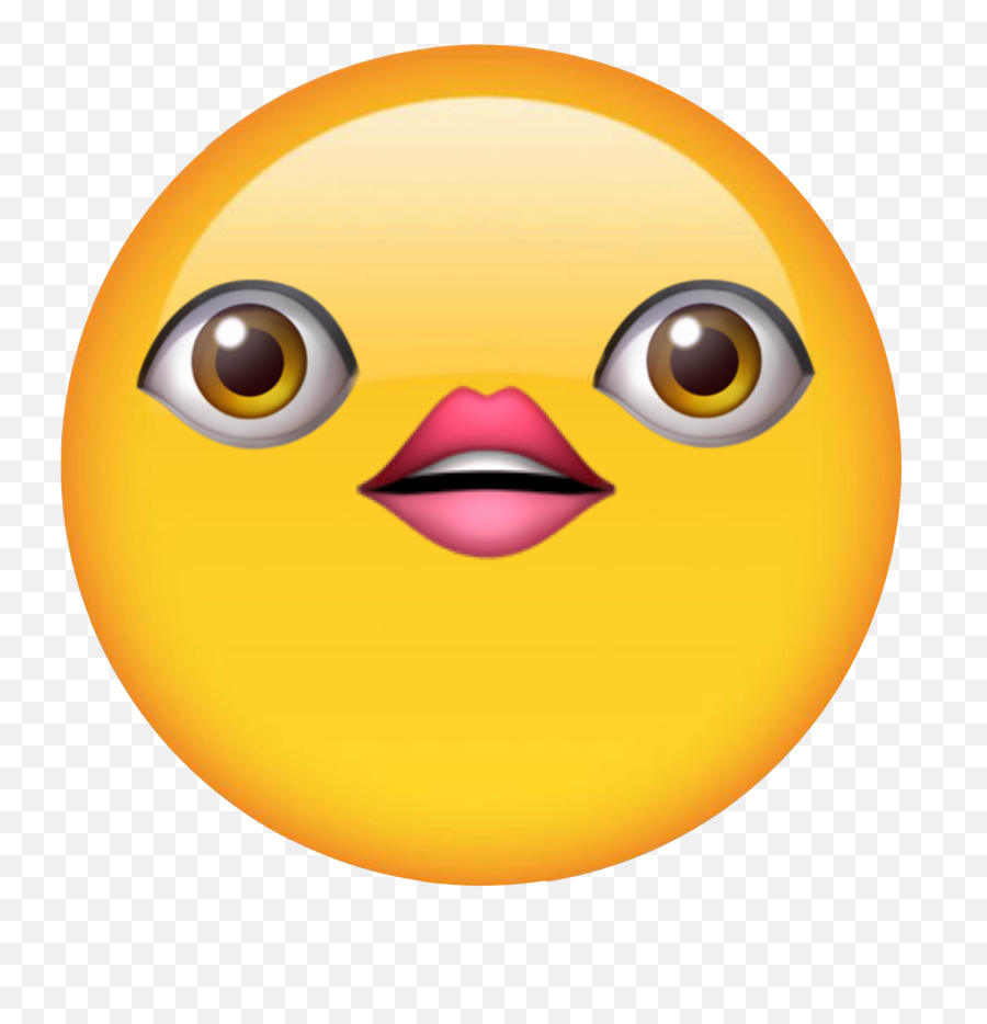 Funny Emoji Funny Lol Sticker - Eyes Lips Meme Transparent,Funny Emoji