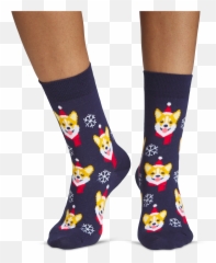 Christmas Corgi Socks Emoji,Sock Emojii