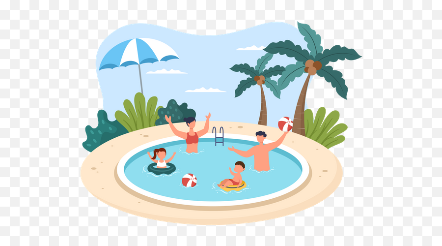 Home Swimming Pool Icon - Download In Glyph Style Emoji,Swimming Emoji White