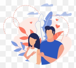 Premium Young Man Caring His Pregnant Wife 3d Illustration Emoji,...pregnant Emoji