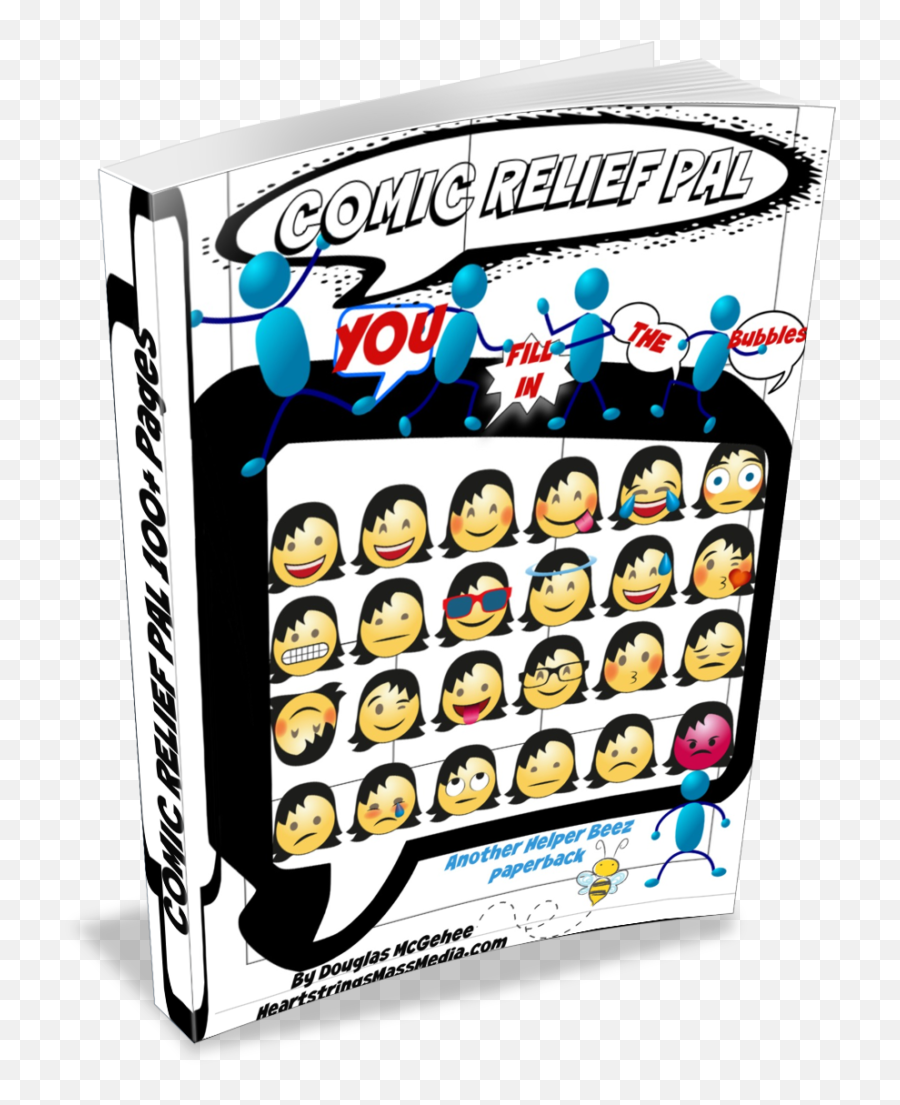 Comic Relief Pal - Happy Emoji,Emotions Comic