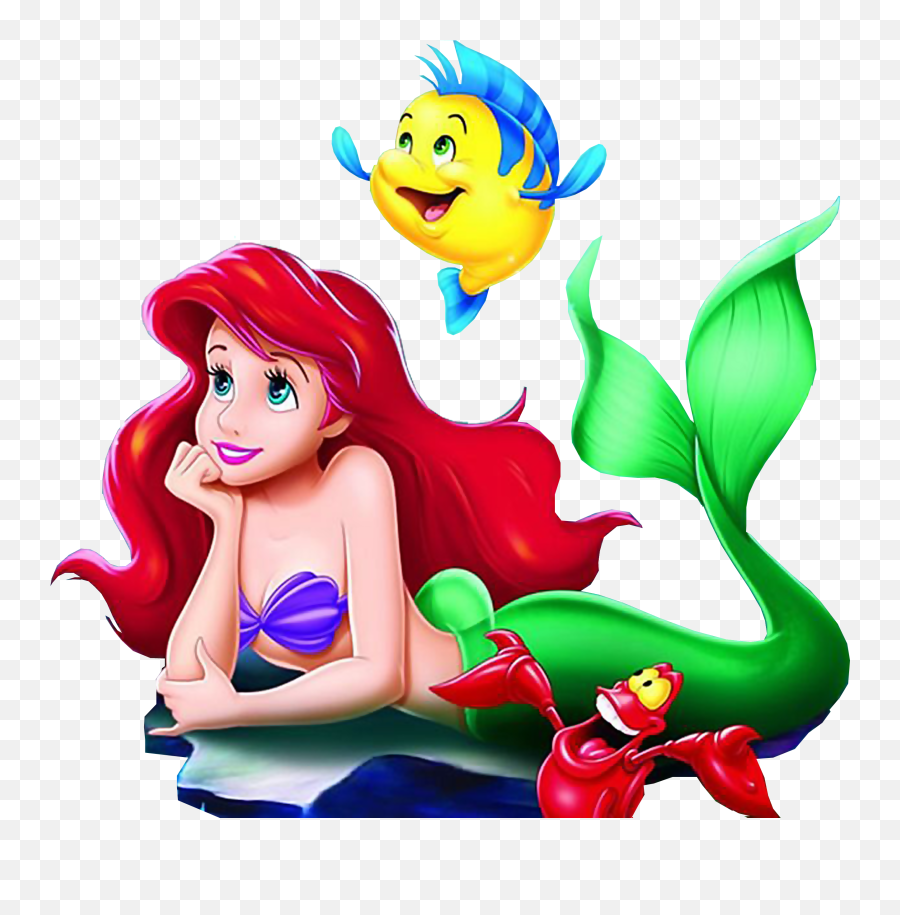 Resultado De Imagen Para La Sirenita - Imagen De La Sirenita Png Emoji,Disney Emoji Fabric