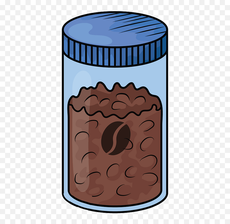 Coffee Jar Clipart - Coffee Jar Cartoon Png Emoji,Mason Jar Emoji