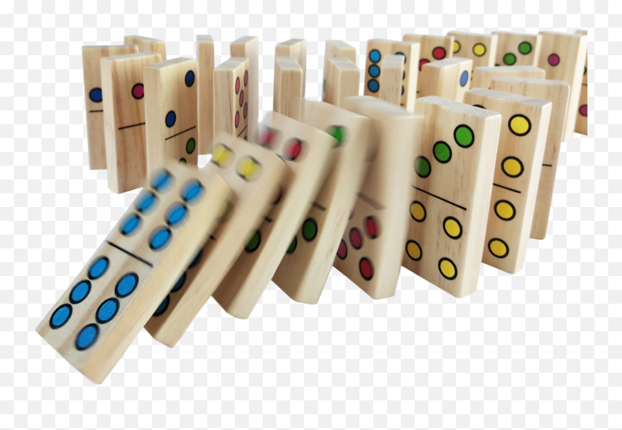 Kids - Wooden Block Emoji,Dominos Emoji Girl
