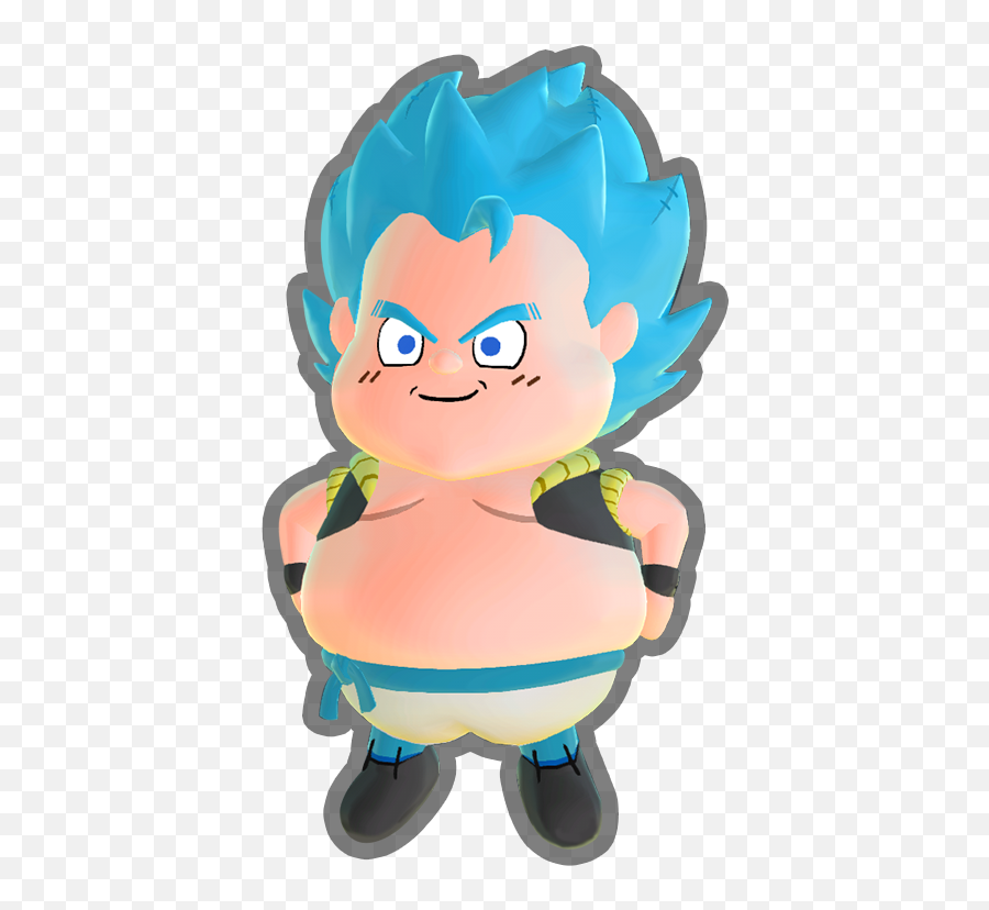 Cc Mascot Ssgss Beku The Fat Gogeta - Fictional Character Emoji,Fat Boy Emoji