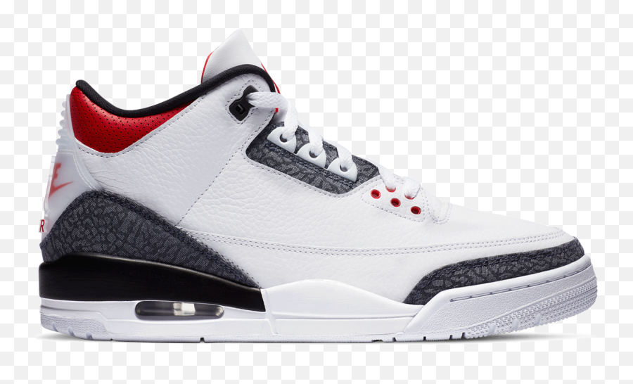 Jordan Brand Sneakers Wmns Jordan Og - Jordan 3 Fire Red Denim Emoji,Jordan Brand Emoji