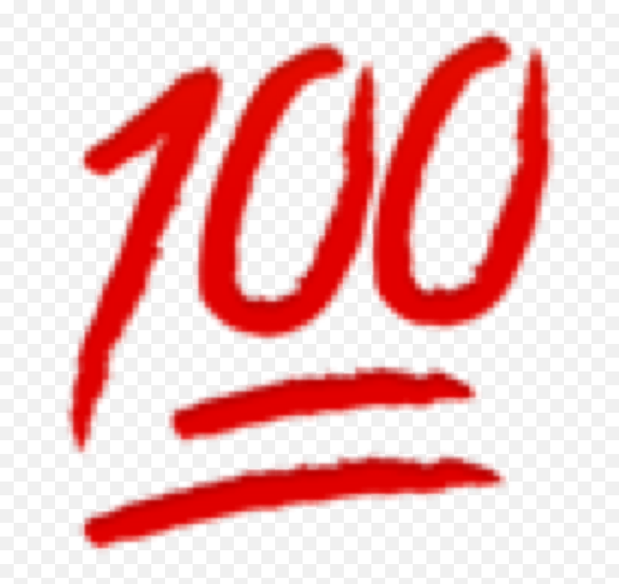 100 Emoji Sticker - Keep It 100,100 Emoji Sign
