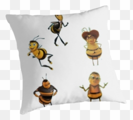 Bee Movie Characters Sticker Lot - Faze Clan Emoji,Robot Emoji Pillow