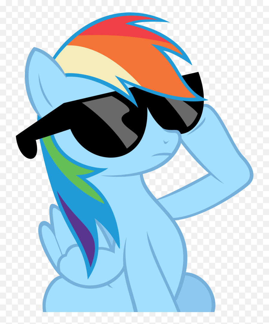 Lazy Ferrets Request - Rainbow Dash Glasses Emoji,Ponytown Emojis