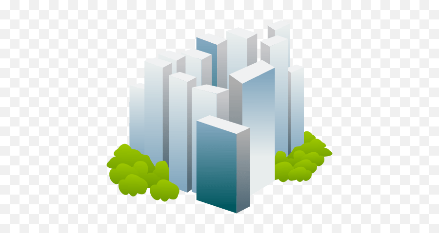 Cityscape Id 12734 Emojicouk - Skyscraper Emoji,Real Estate Emoticons