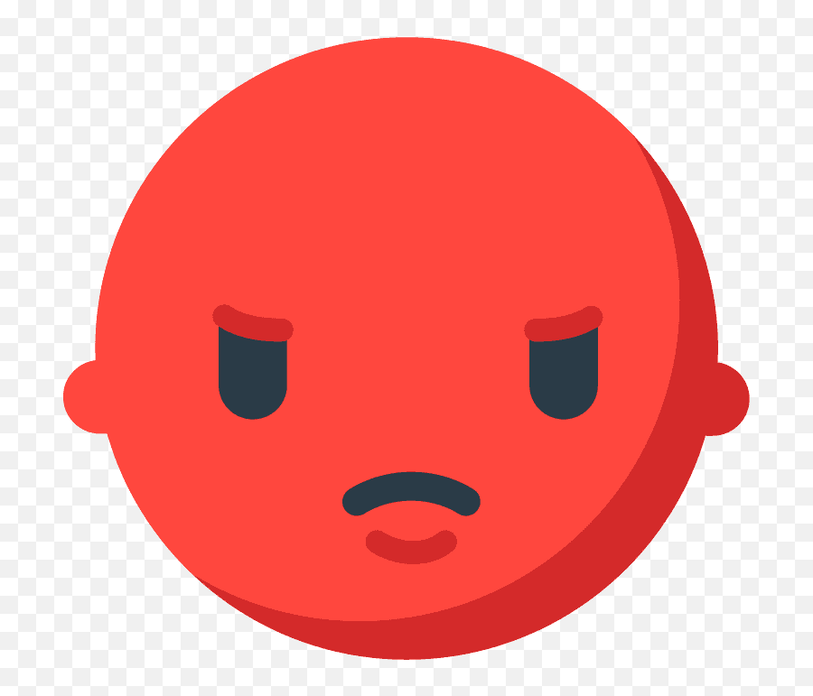 Pouting Emoji Meaning - Dot,What Emojis Mean