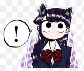 Komi - San Line Stickers Manga Komi San Stiker Whatsapp Emoji,My Hero Academia Discord Emojis