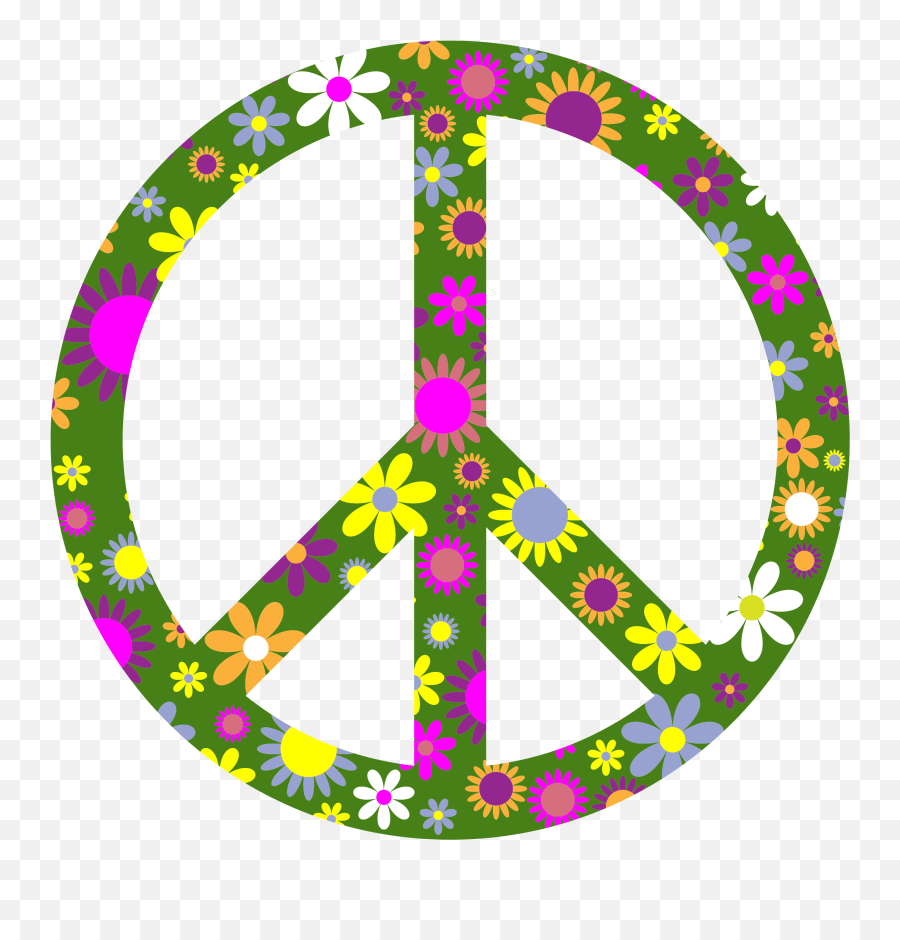 Peace Clipart Flower Picture 1849605 Peace Clipart Flower - Logo Peace And Love Png Emoji,Fb Emoticons Peace