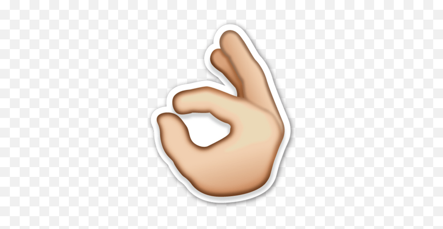 Ok Hand Sign - Fingers Emoji Png,Ok Hand Emoji