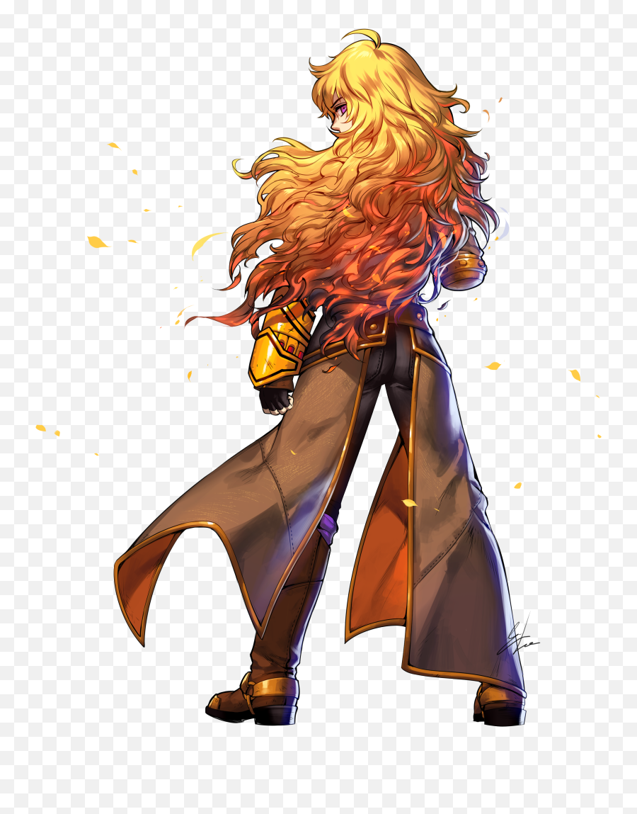 Monster Hunter X Rwby Crossover Idea - Rwby Yang Xiao Long Png Emoji,Why Must You Play This Game Of Emotions Rwby