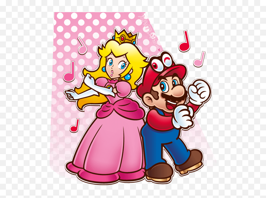 12 Best Video Game Couples That Are Relationshipgoals - Mario Y Peach Super Mario Art Emoji,Super Princess Peach How To Refill Emotions