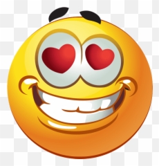 Gone Ga - Ga Smiley Emoticon Fall In Love Full Size Png Emoticon Love Emoji,Smiley Emoticon