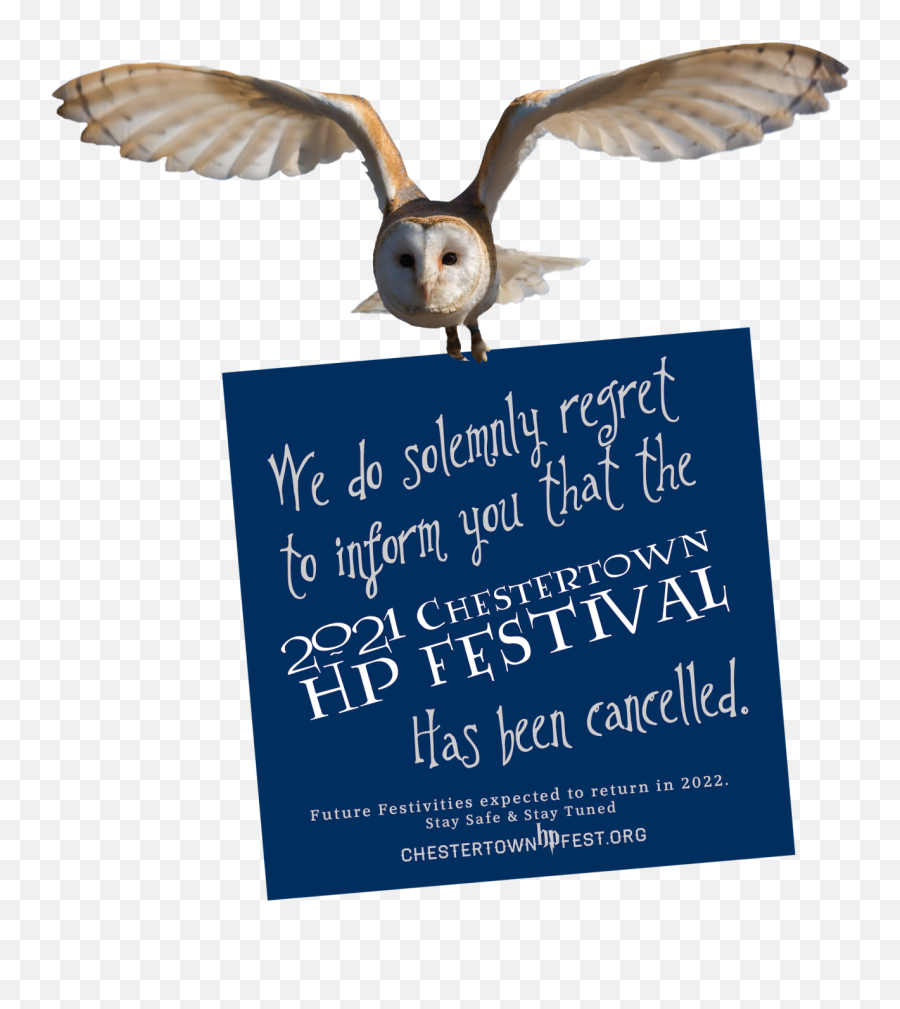 Hp Fest Canceled This Year News Myeasternshoremdcom - Owl Flying Hd Emoji,Emoticons Text Celebration\