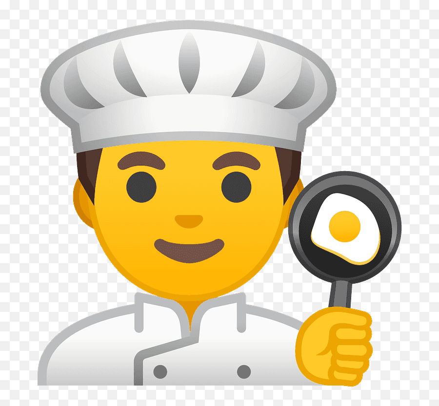 Man Cook Emoji - Cook Emoji,Chef Emoji