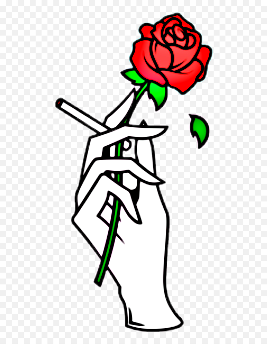 Report Abuse - Hand Holding A Rose Clipart Full Size Hand Holding Rose Clipart Emoji,Hand Holding Emoji