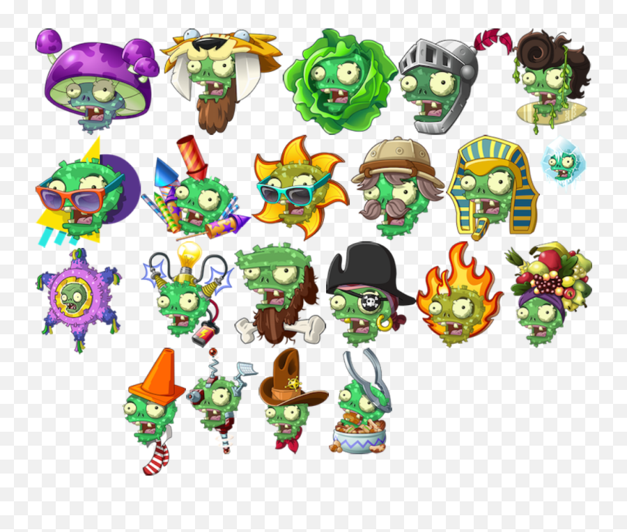 Piñatagallery Plants Vs Zombies Wiki Fandom - Plants Vs Zombies 2 Piñatas Emoji,Steam Zombie Emoticon For Sale