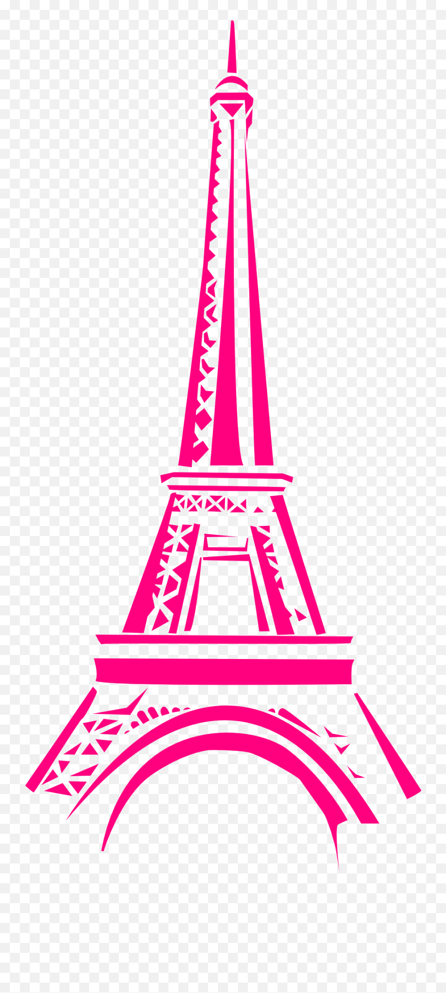 Pink Eiffel Tower Free Image Download - Red Eiffel Tower Clipart Emoji,Torre Eiffel En Emotion