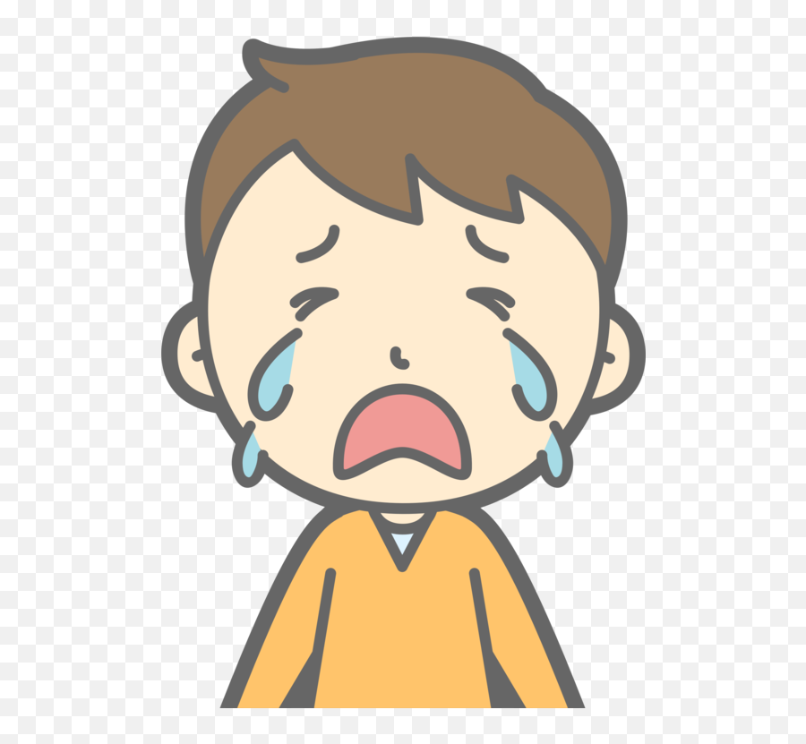 The Crying Boy Drawing Computer Icons - Cry Clipart Emoji,Man Boy Ghost Emoji