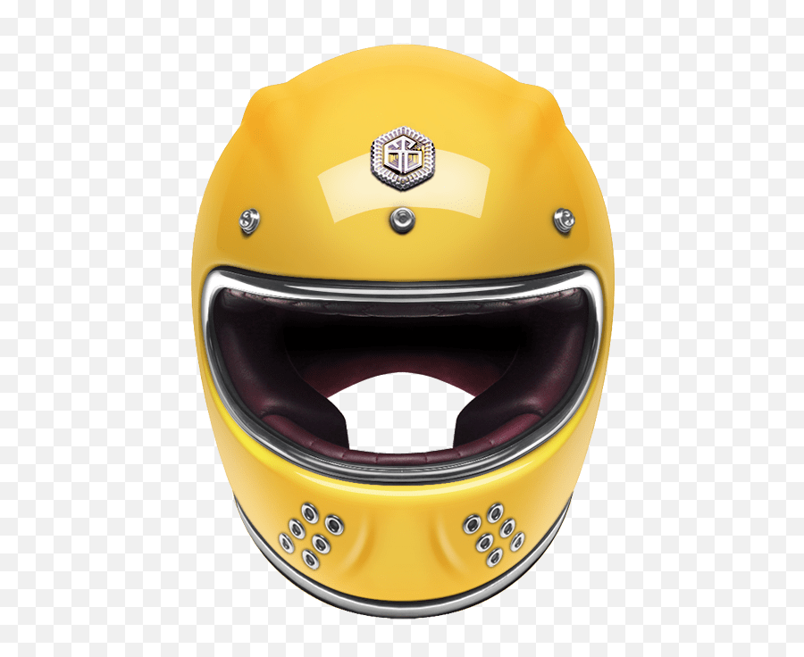 Guang Full Face Citron - Ruby Helmet Emoji,Emoticon Wearing Helmet