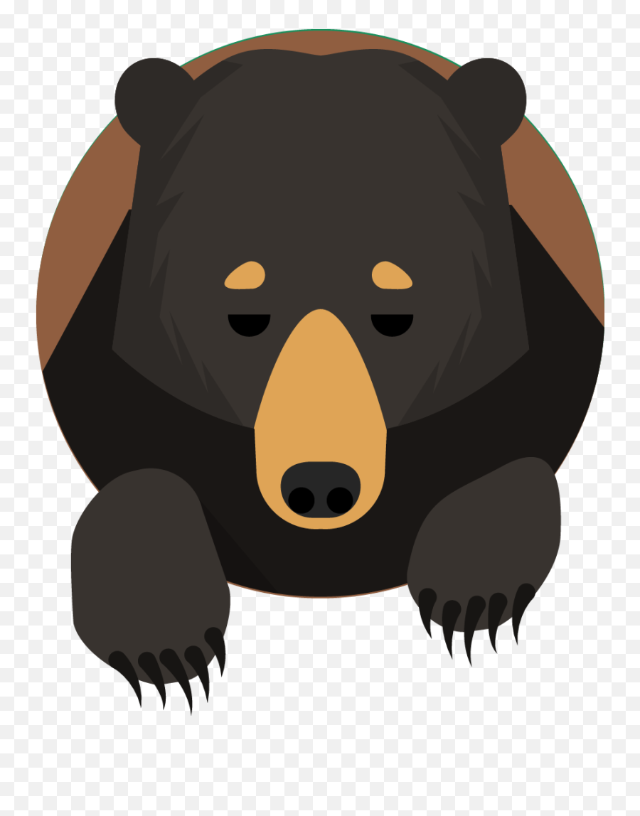 Garrison Tarrytown Hike - Cartoon Black Bear Transparent Background Emoji,Hiker On A Mountain Emojis