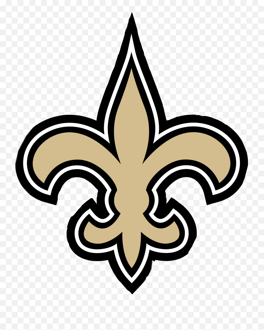 Saints Neworleans Sticker - New Orleans Saints Logo Emoji,New Orleans Saints Emoji