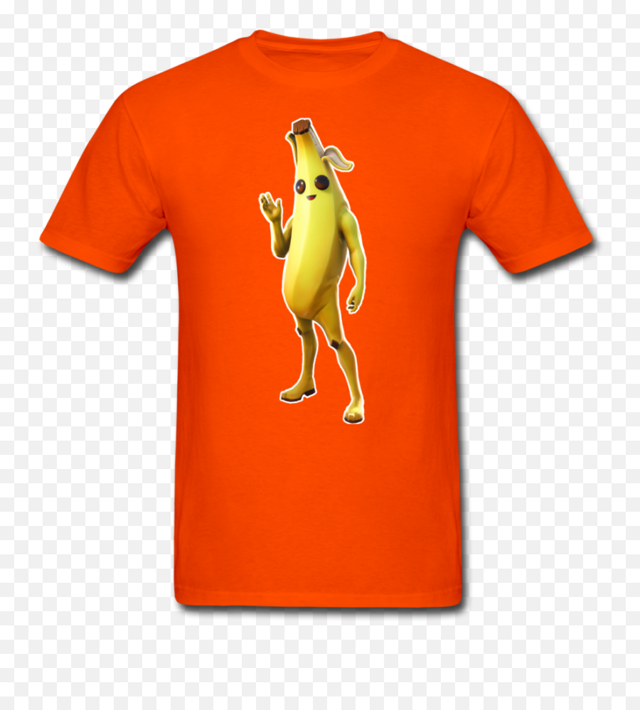 Buy Fortnite Peely T Shirt Cheap Online - Grey Round Neck Plain T Shirt Emoji,Fortnite Bush Emoticon