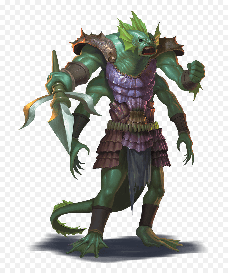 Monsters S - Sahuagin Emoji,Negative Emotions 5e