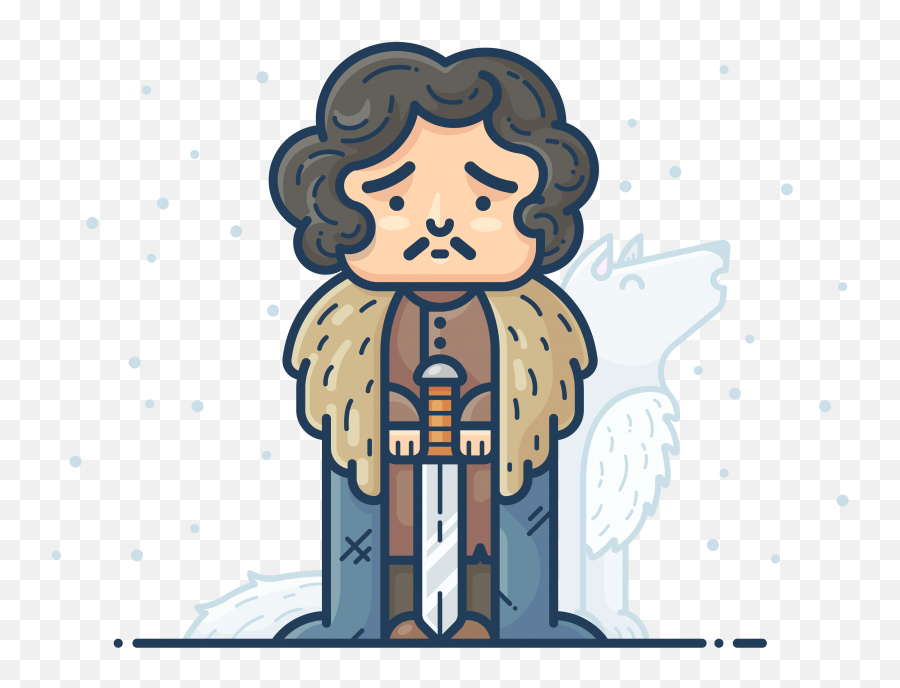 John Snow Emoji Png Transparent Emoji - Angel,Emoji War Game