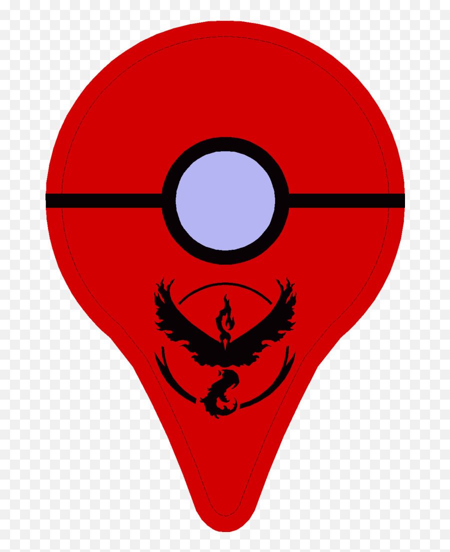 Pokemon Go Team Valor Logo Clipart - Full Size Clipart Emoji,Moltres Pokemon Go Emoji