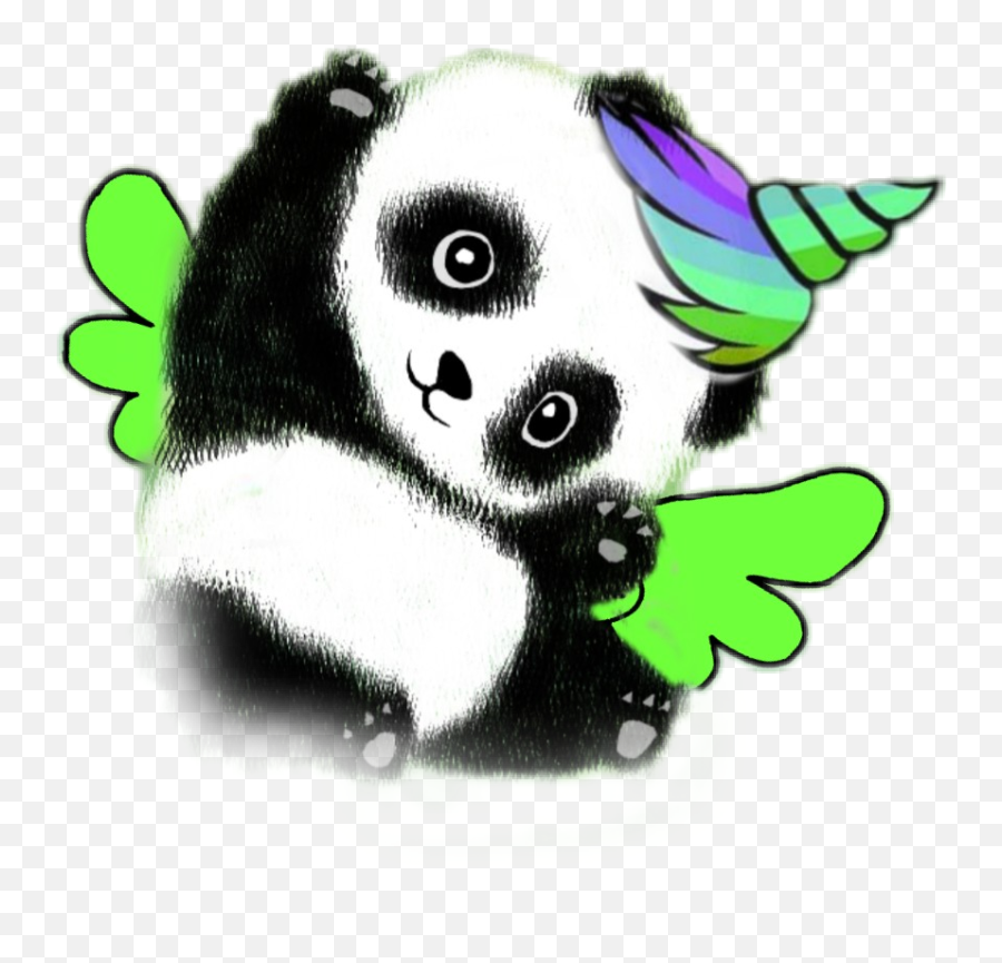Pandacorn Sticker By Murodaplevko Emoji,Bamoo Emoji