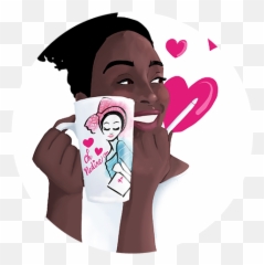 About - Nadine Mnemoi Illustrator Community Manager Emoji,Emotions Woman Showo More