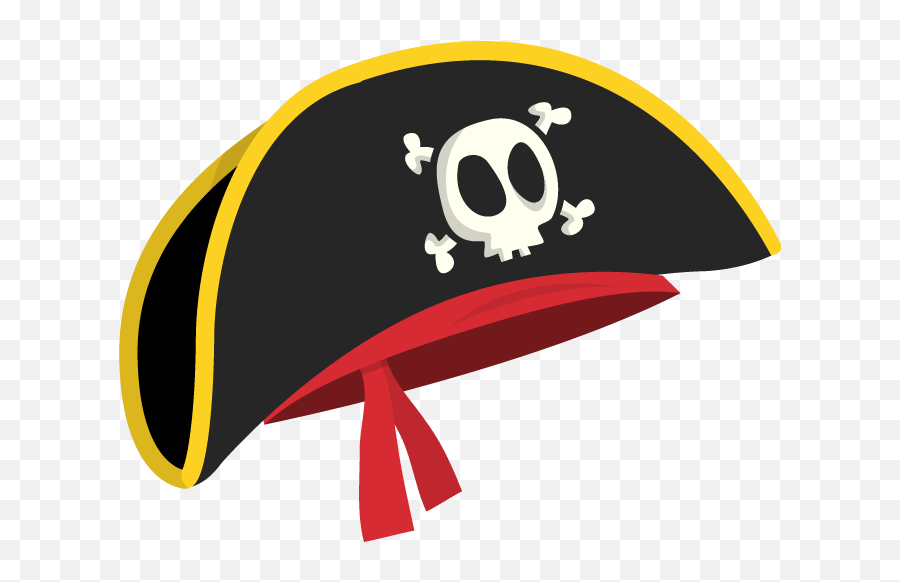 Icon Pirate Hat Black - Chapeu De Pirata Png Clipart Full Emoji,Pirate Birthday Emojis Images