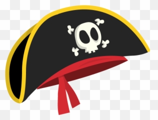 Icon Pirate Hat Black - Chapeu De Pirata Png Clipart Full Emoji,Pirate Birthday Emojis Images