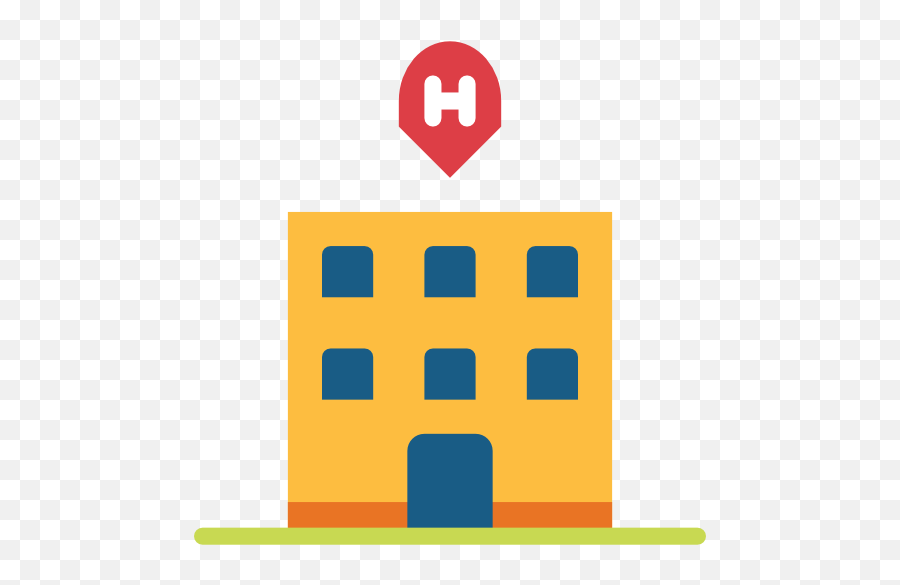 Free Icon Hospital Emoji,Orange Square Emoji