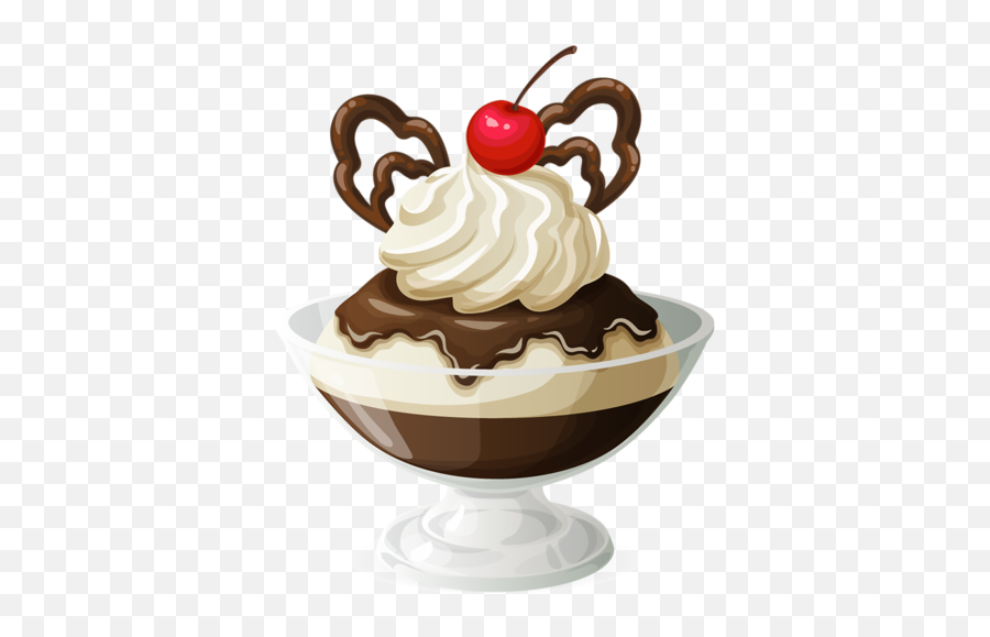 Chocolate Sundae Png Official Psds - Sundae Ice Cream Vector Emoji,Sundae Emoji