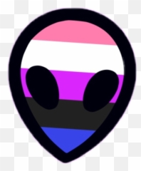 Pride Genderfluid Lgbtq Gender Sticker - Dot Emoji,Genderfluid Emoji