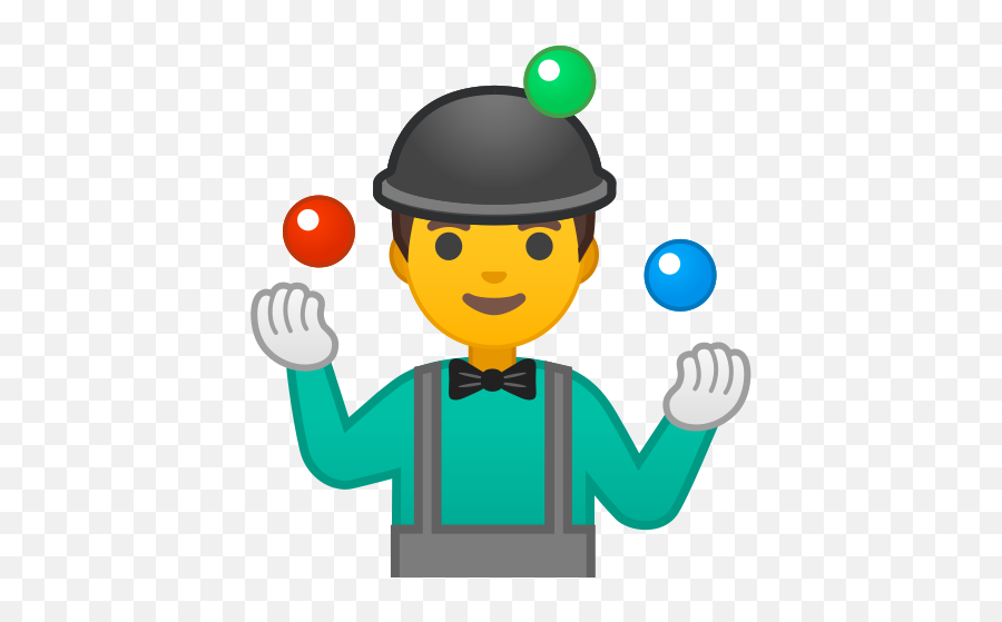 Man Juggling Emoji - Juggling Man Emoji,Apron Emoji