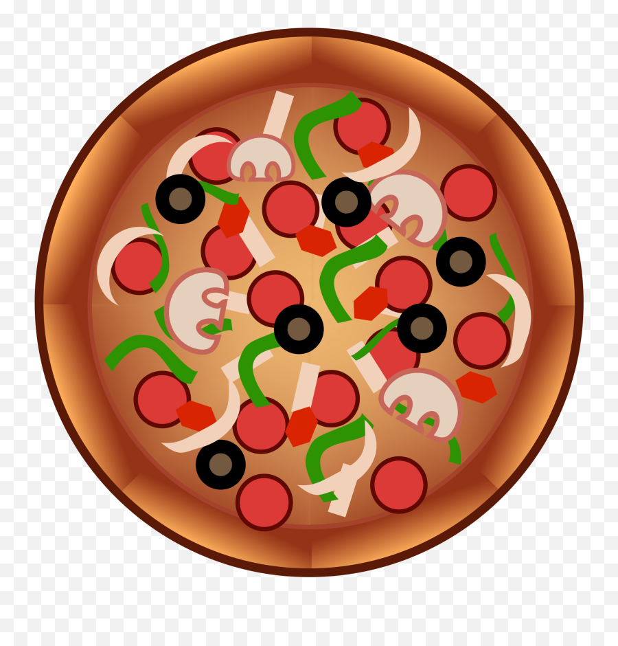 Pizza Emoji Clipart - Italian Cuisine,Emojis Pizza