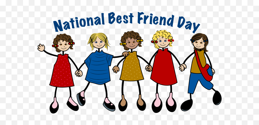Friendship Information And Clip Art For Friend Day - Clipartix Girl Friends Day Emoji,Emoji Quotes About Friends