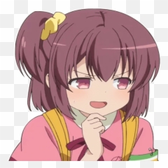 Sticker Anime Reaction 3 Pack List - Stickerchan Reaction Anime Emoji,Anime Emoji Transparent