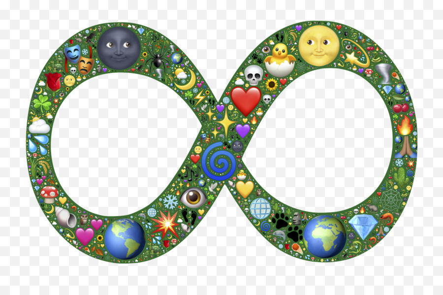 Infinity Emoji Creation - Different Sizes Of Infinity,Emoji Creation