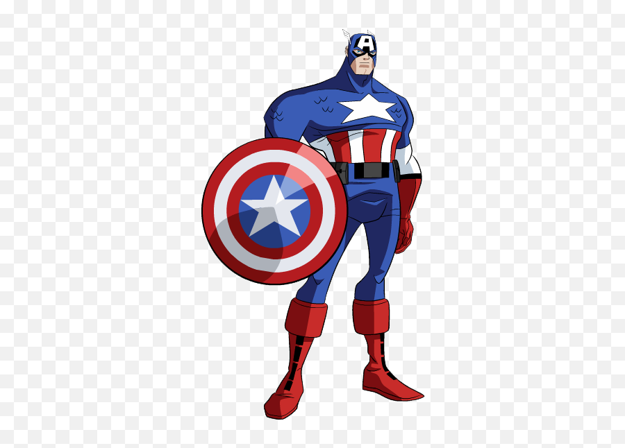 Captain America Clipart - Clip Art Library Hole In The Wall Gang Camp Emoji,Captain America Emoji