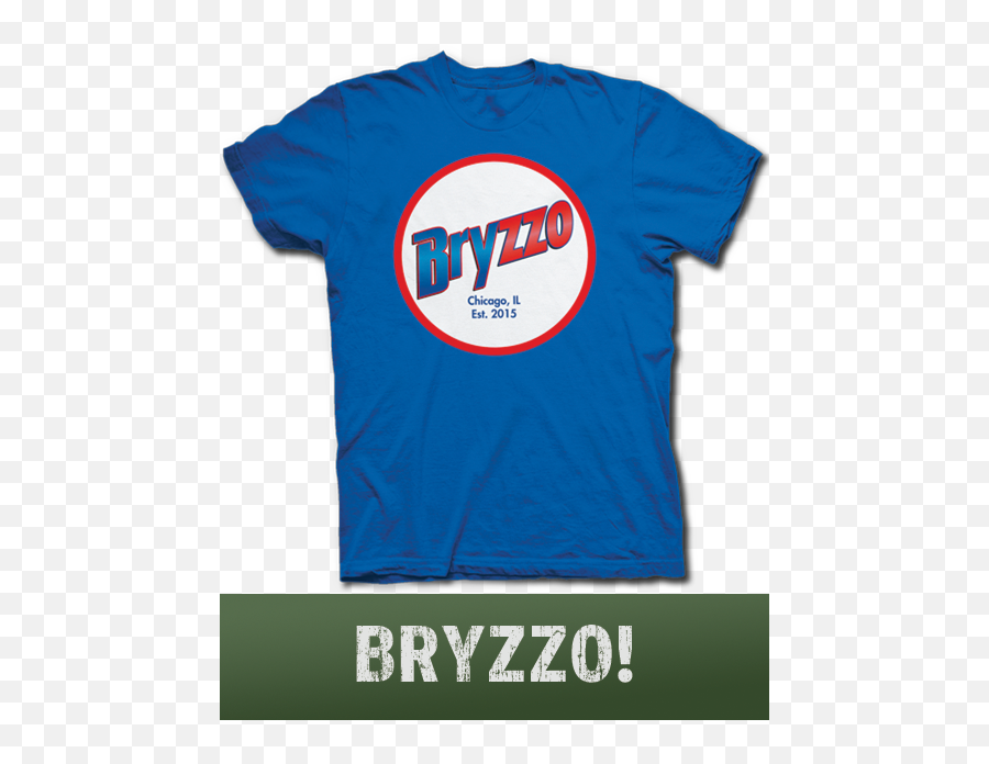 Bryzzo - Kris Bryant Anthony Rizzo Bff Nickname Chicago Short Sleeve Emoji,Nickname Emoji